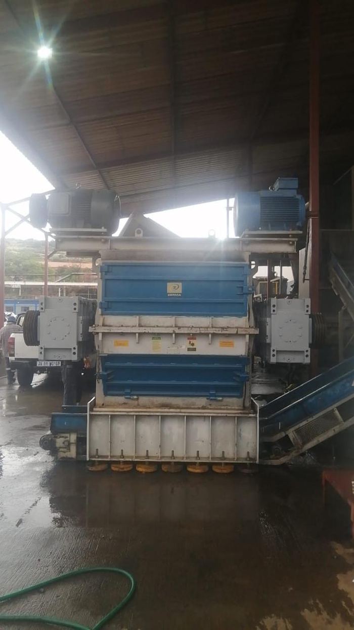 Filter press in the workshop