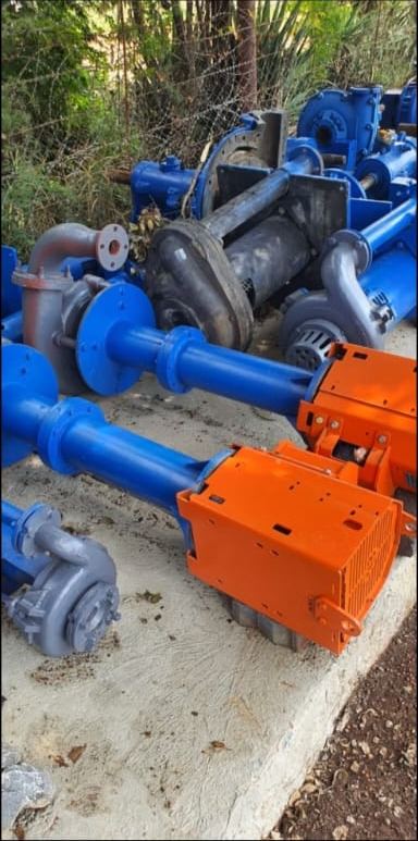 Slurry pumps in stock